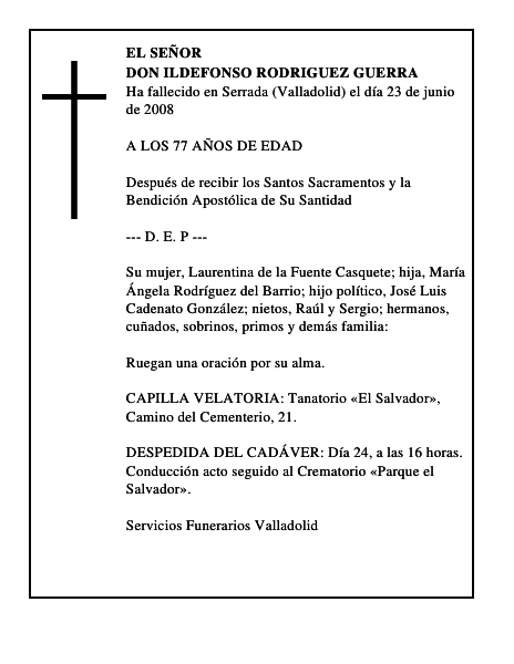 DON ILDEFONSO RODRIGUEZ GUERRA