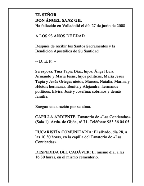 DON ÁNGEL SANZ GIL