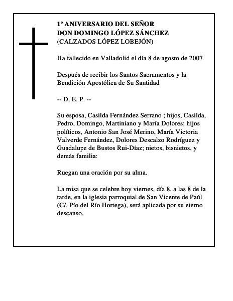 DON DOMINGO LÓPEZ SÁNCHEZ