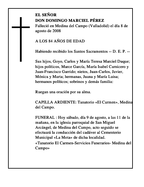 DON DOMINGO MARCIEL PÉREZ