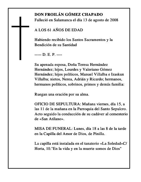 DON FROILÁN GÓMEZ CHAPADO