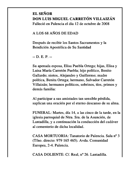 DON LUIS MIGUEL CARRETÓN VILLAIZÁN