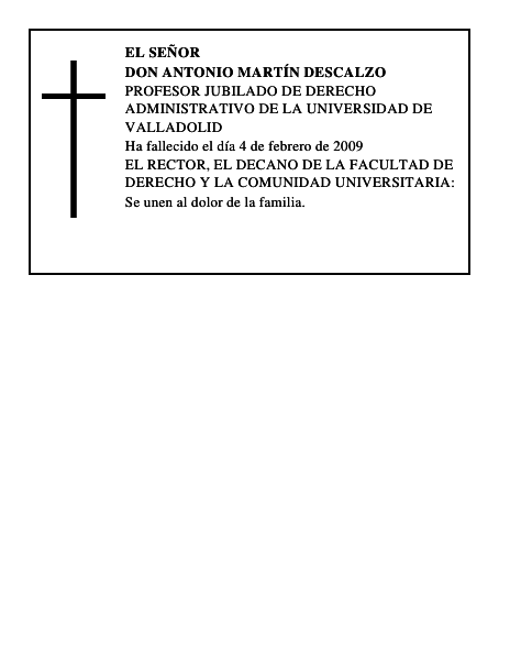 DON ANTONIO MARTÍN DESCALZO
