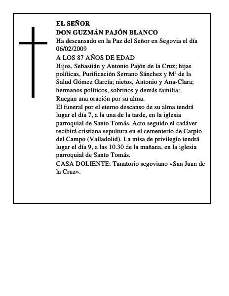 DON GUZMÁN PAJÓN BLANCO
