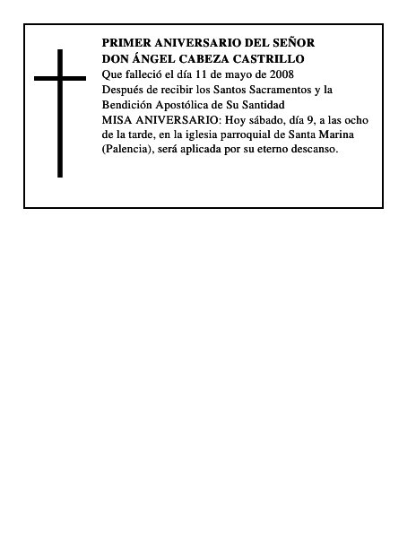 DON ÁNGEL CABEZA CASTRILLO
