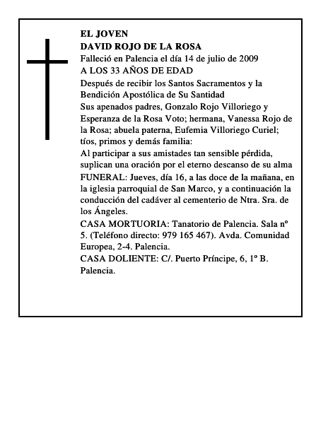 DAVID ROJO DE LA ROSA