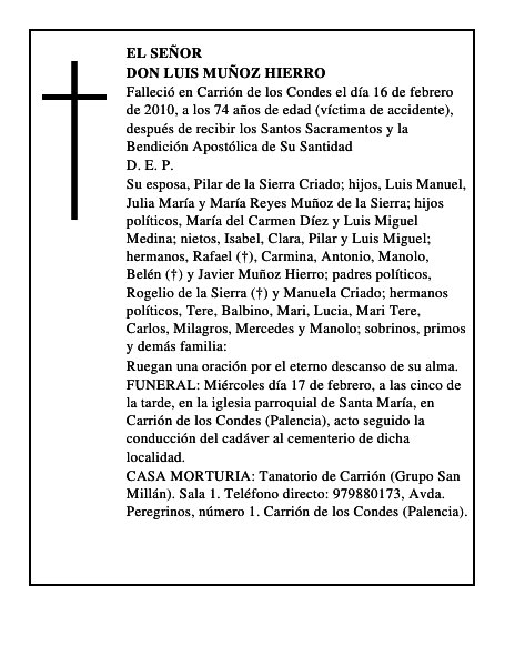 Don Luis Muñoz Hierro