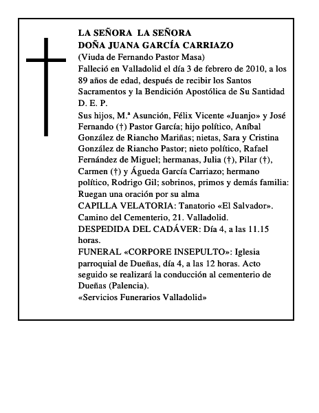 Doña Juana García Carriazo