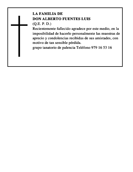 Don Alberto Fuentes Luis