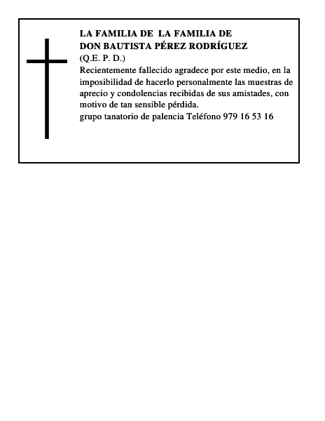 Don Bautista Pérez Rodríguez