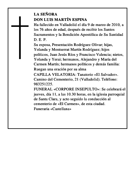 Don Luis Martín Espina