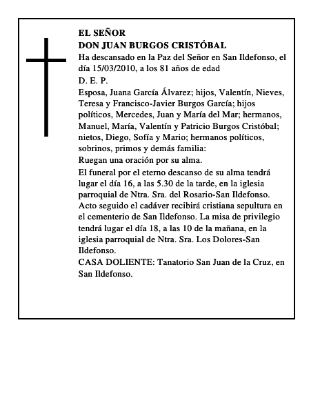 Don Juan Burgos Cristóbal