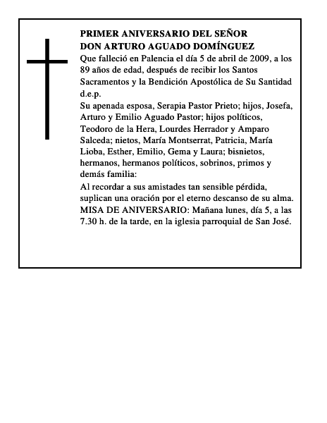 Don Arturo Aguado Domínguez
