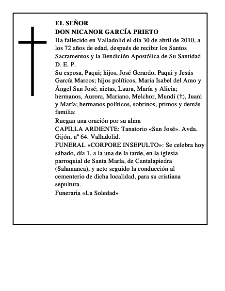 Don Nicanor García Prieto