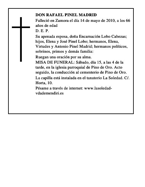 Don Rafael Pinel Madrid