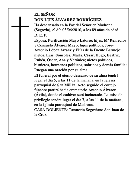 Don Luis Álvarez Rodríguez