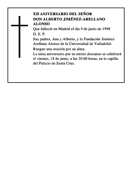 Don Alberto Jiménez-Arellano Alonso