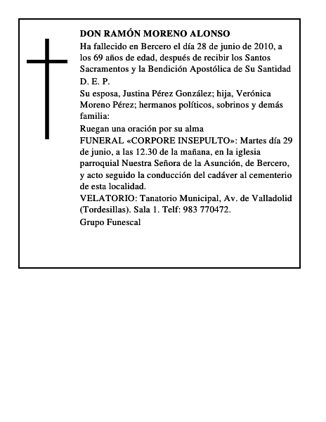 Don Ramón Moreno Alonso