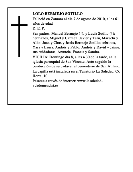 Lolo Bermejo Sotillo