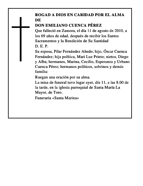 Don Emiliano Cuenca Pérez