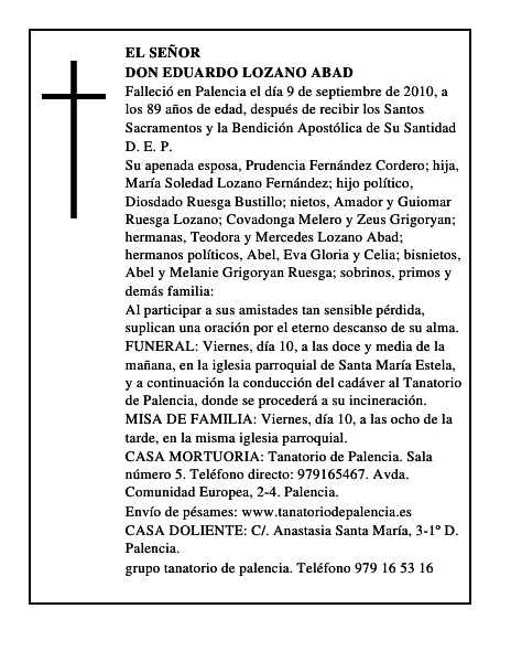 Don Eduardo Lozano Abad