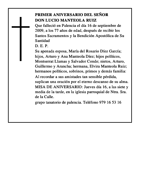 Don Lucio Manteola Ruiz