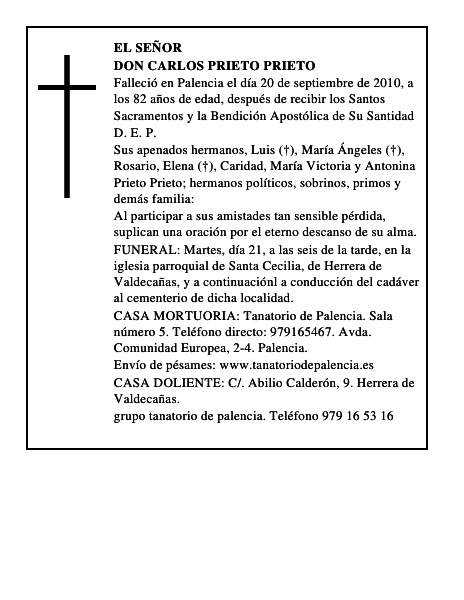 Don Carlos Prieto Prieto