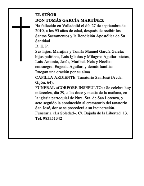 Don Tomás García Martínez