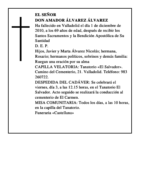 Don Amador Álvarez Álvarez