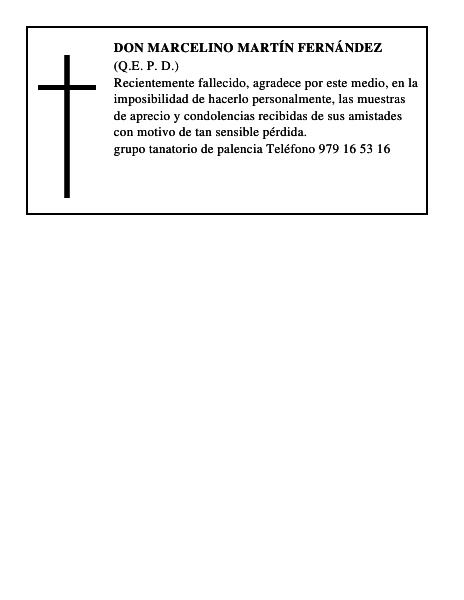 Don Marcelino Martín Fernández