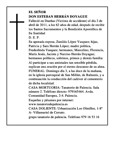 Don Esteban Herrán Doyague