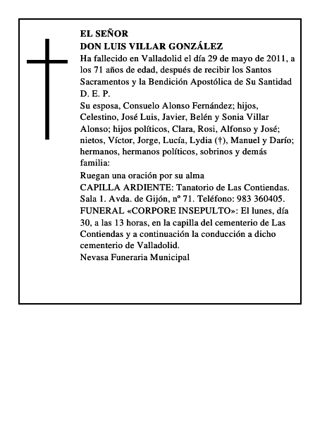 Don Luis Villar González