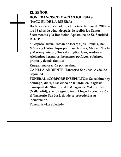 Don Francisco Macías Iglesias