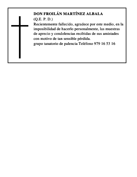 Don Froilán Martínez Albala