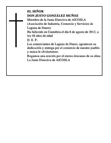 Don Justo González Muñoz