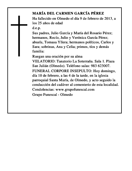 María del Carmen García Pérez