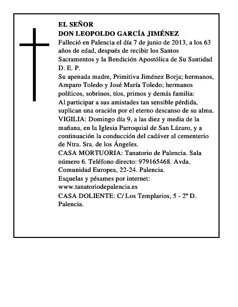 Don Leopoldo García Jiménez