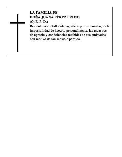 Doña Juana Pérez Primo