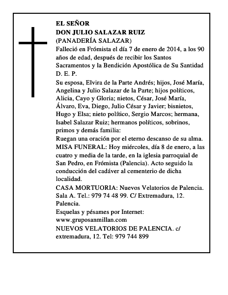 Don Julio Salazar Ruiz