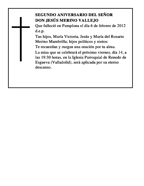 Don Jesús Merino Vallejo