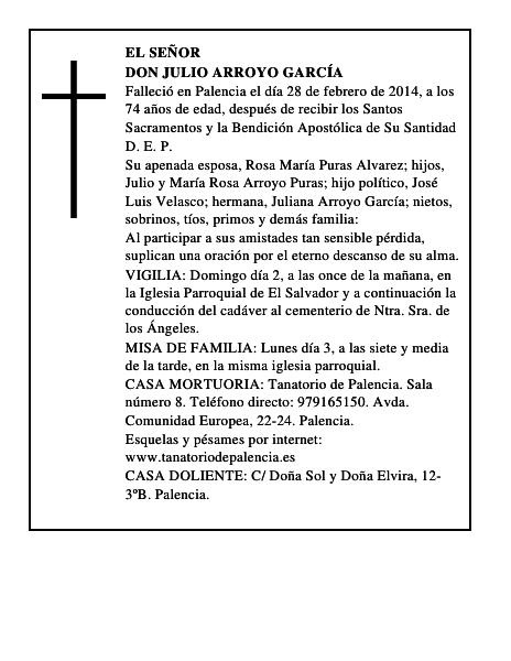 Don Julio Arroyo García