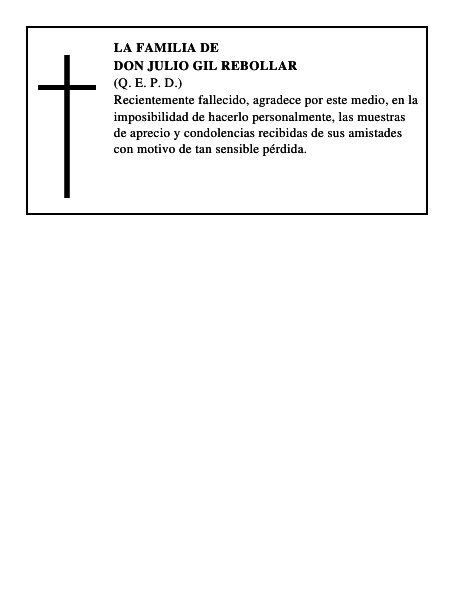 Don Julio Gil Rebollar