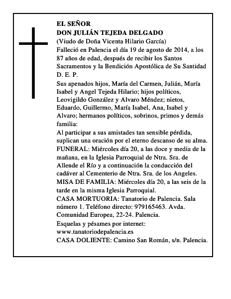 Don Julián Tejeda Delgado