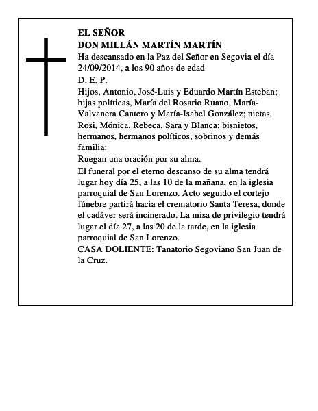 Don Millán Martín Martín