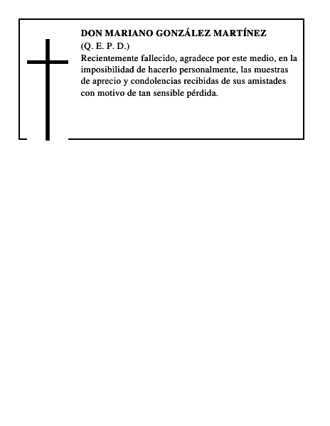Don Mariano González Martínez
