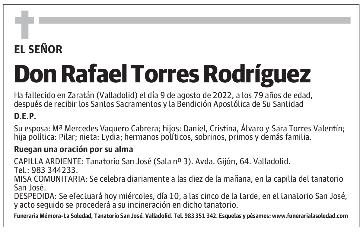 Don Rafael Torres Rodríguez