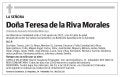 Teresa de la Riva Morales