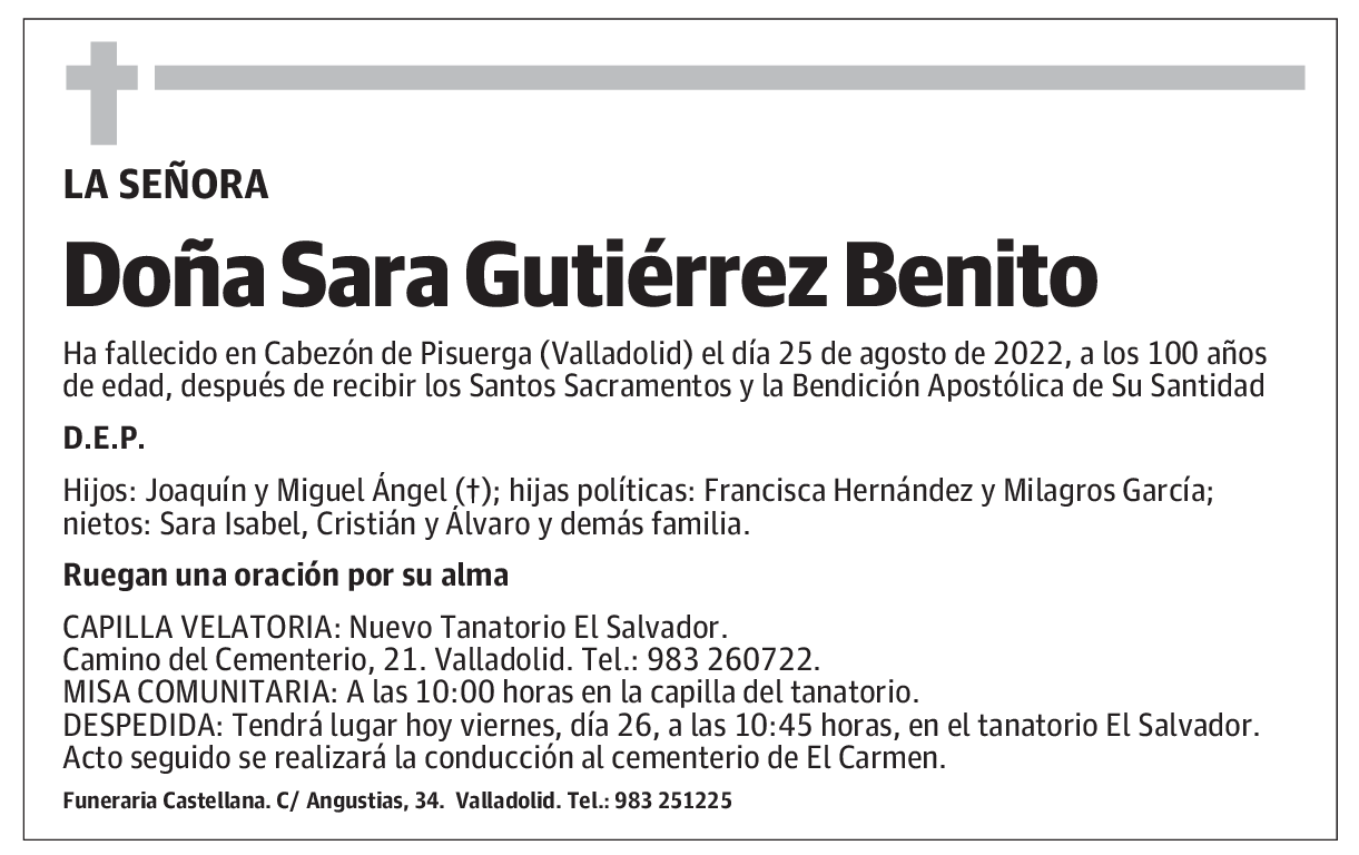 Sara Gutiérrez Benito