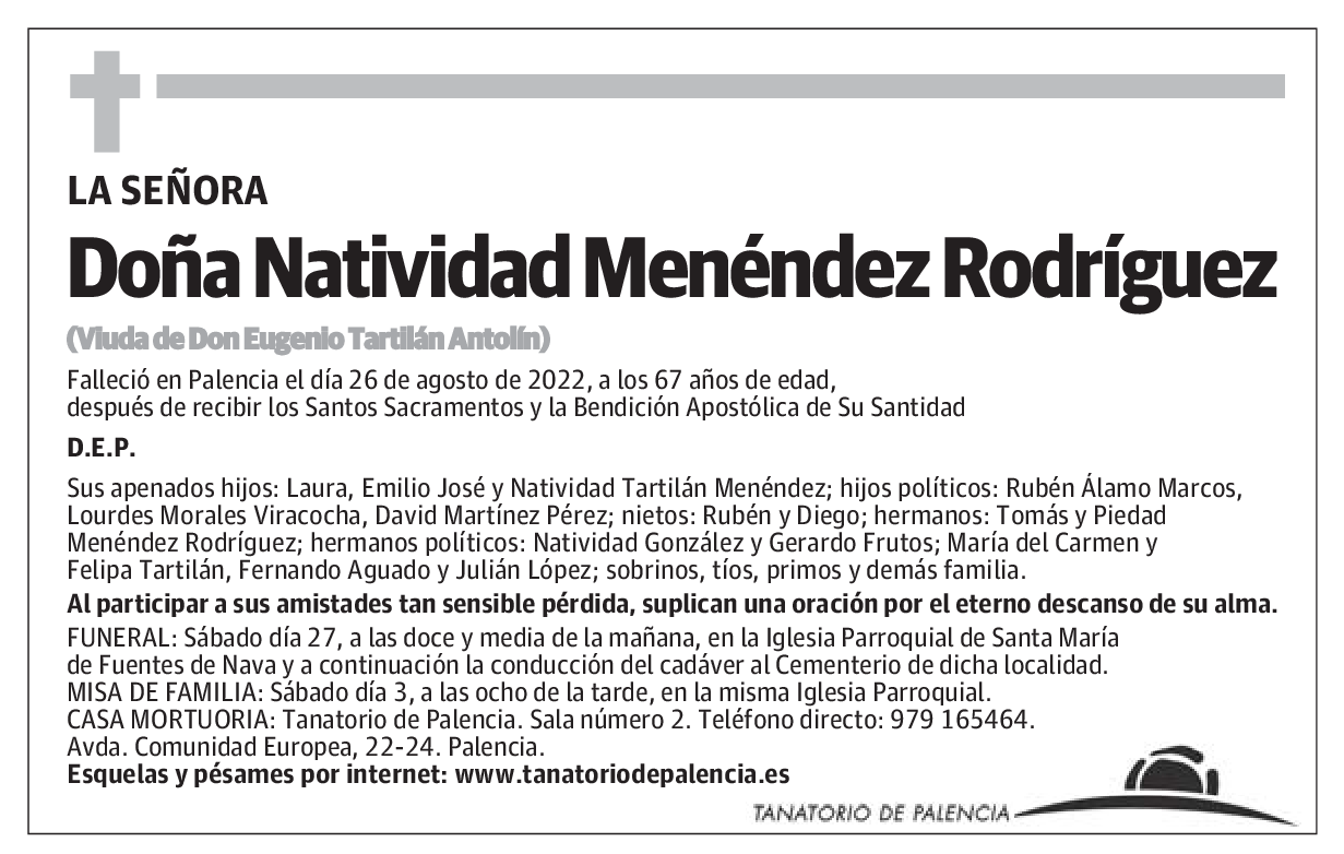 Natividad Menéndez Rodríguez