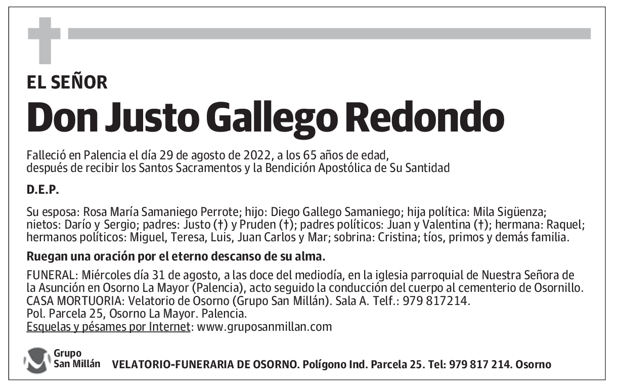 Justo Gallego Redondo